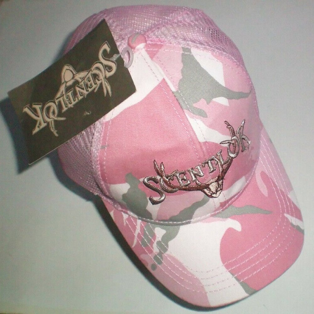 ScentLok Pink Camouflage ProWear Adjustable Velcro Cap NWT